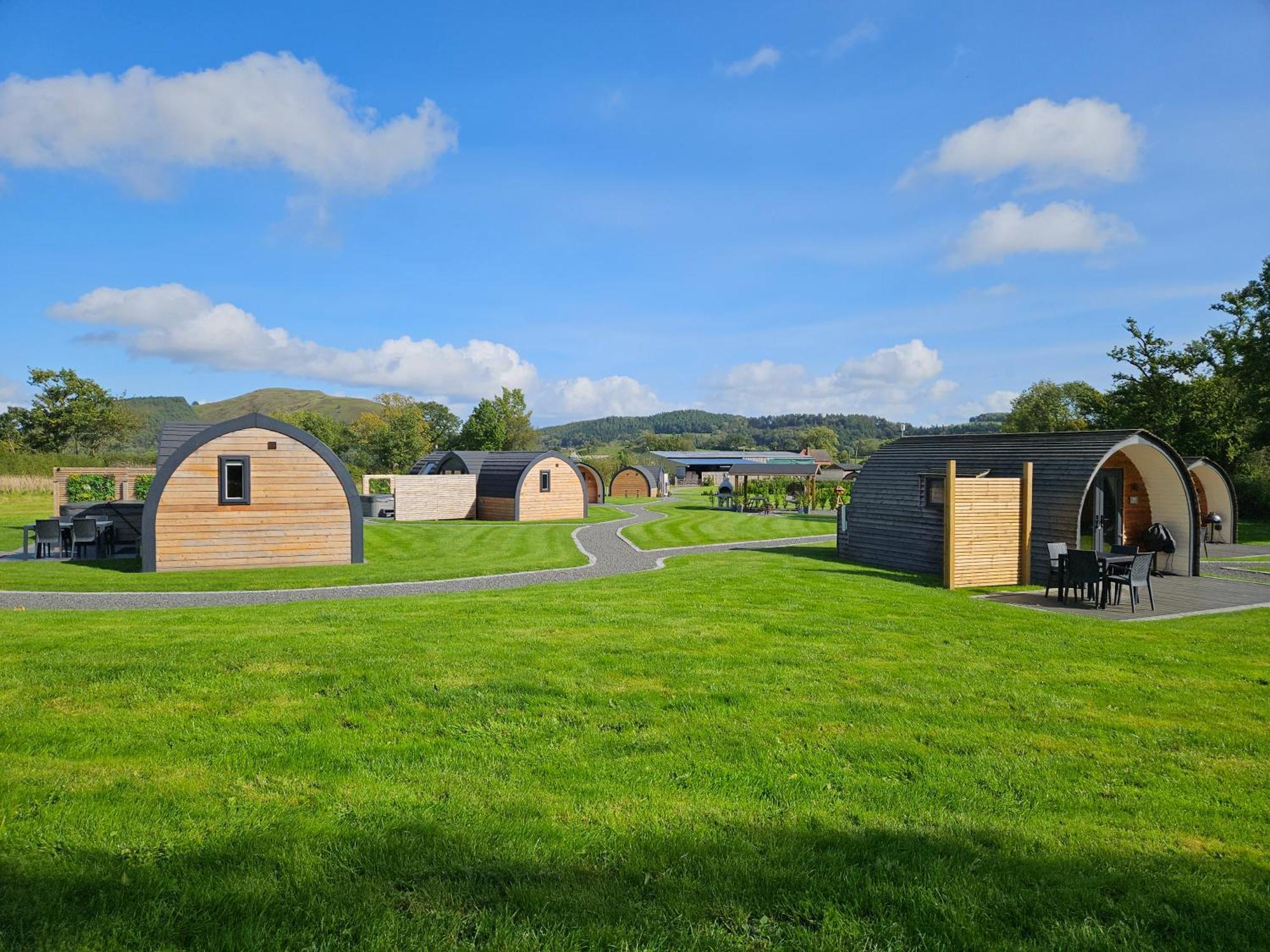 Eastridge Glamping Villa Shrewsbury Exterior foto